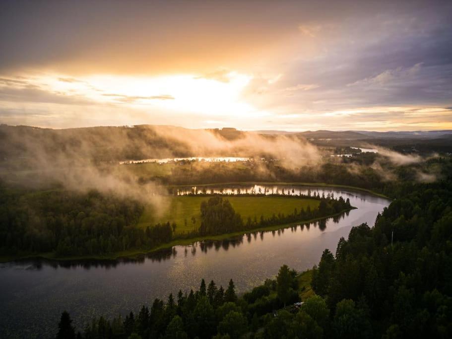 Langroesta; Ruime Blokhut Grenzend Aan Bos Villa Hagfors Bagian luar foto