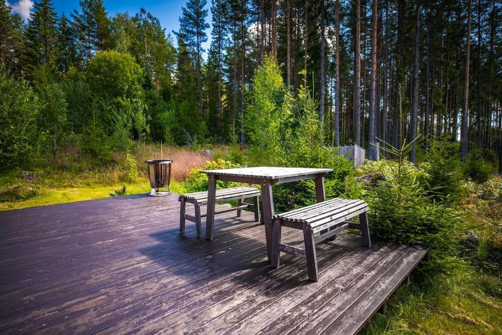 Langroesta; Ruime Blokhut Grenzend Aan Bos Villa Hagfors Bagian luar foto