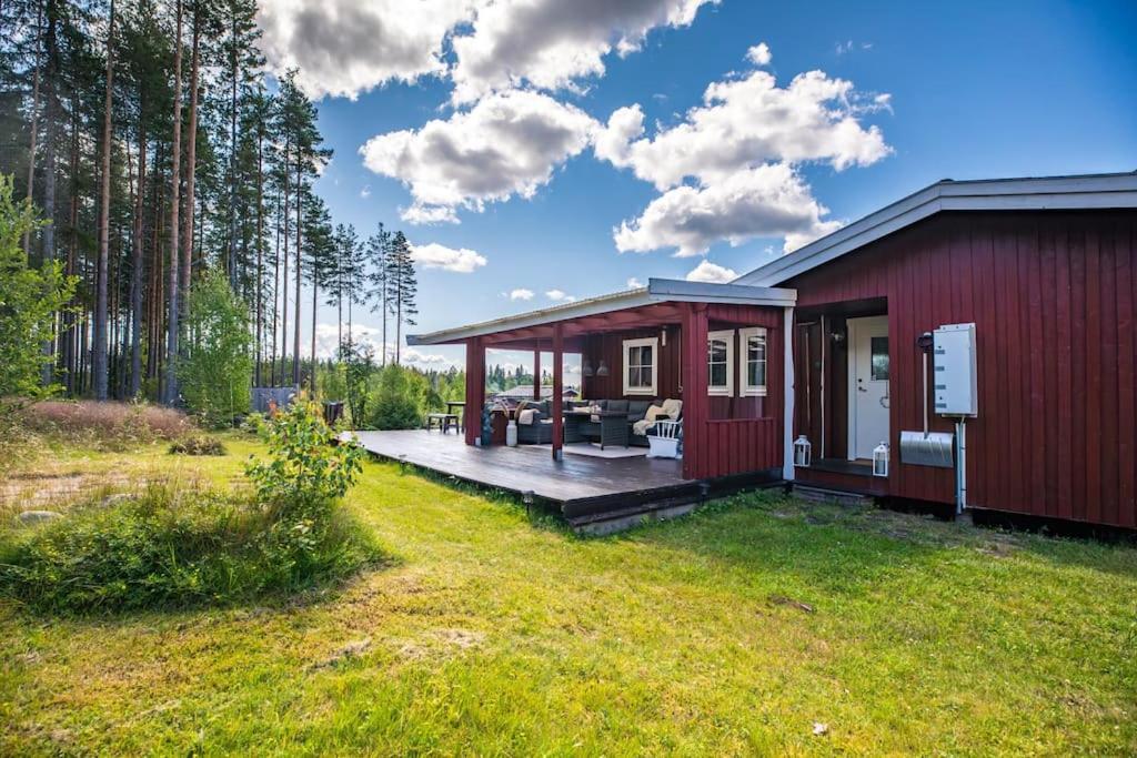 Langroesta; Ruime Blokhut Grenzend Aan Bos Villa Hagfors Bagian luar foto